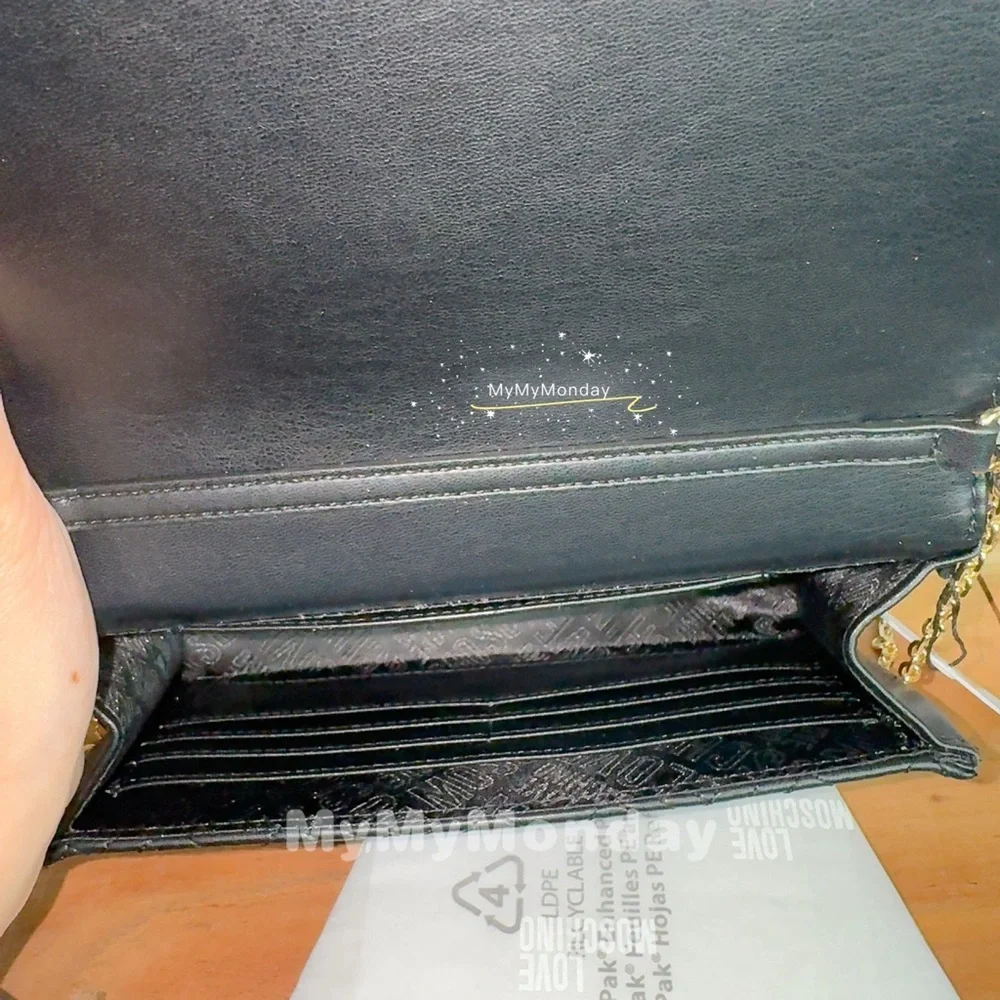 Love Moschino Crossbody Bag Wallet On Chain - Picture 5 of 10